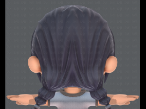girl sd Modelo 3D