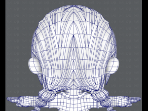 girl sd Modelo 3D