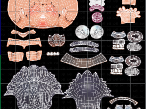 girl sd Modelo 3D