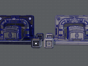 sci-fi model 3D 모델