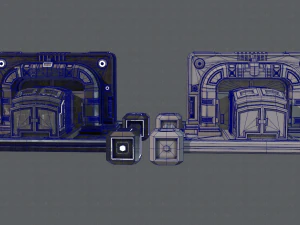 sci-fi model 3D Model
