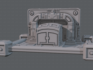 sci-fi model 3D 모델