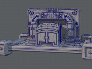 sci-fi model 3D 모델