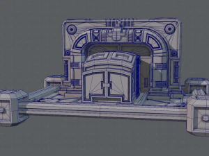 sci-fi model 3D Model