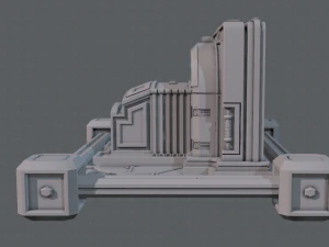 sci-fi model 3D Model
