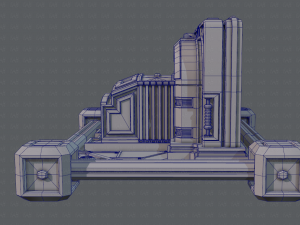 sci-fi model 3D 모델