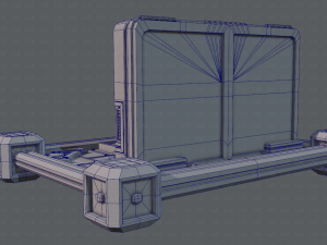 sci-fi model 3D 모델