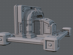 sci-fi model 3D 모델