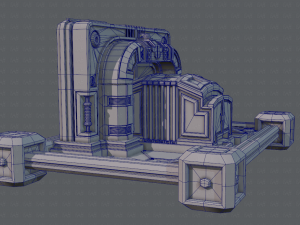 sci-fi model 3D 모델