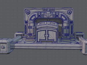 sci-fi model 3D 모델