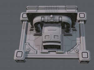 sci-fi model 3D 모델