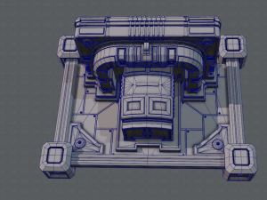sci-fi model 3D 모델