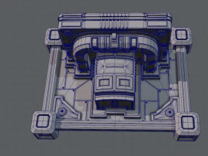 sci-fi model 3D Model