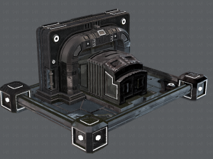sci-fi model 3D 모델
