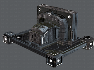 sci-fi model 3D 모델