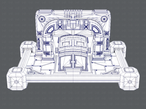 sci-fi model 3D 모델