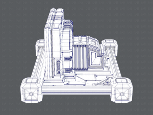 sci-fi model 3D 모델