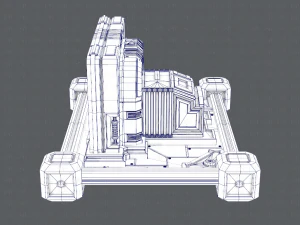 sci-fi model 3D Model