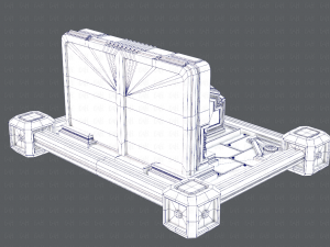 sci-fi model 3D 모델
