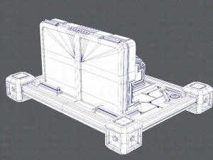 sci-fi model 3D Model