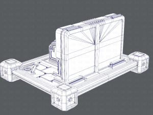 sci-fi model 3D 모델