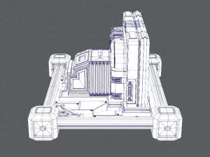 sci-fi model 3D Model