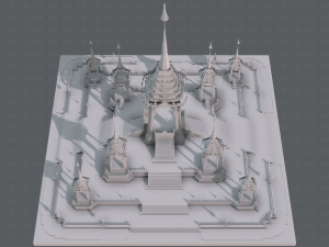 merumas Modello 3D