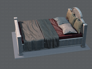 bed v01 3D 모델