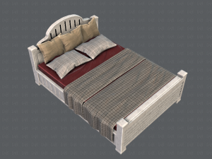 bed v01 3D 모델
