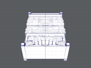 bed v01 3D 모델