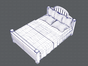 bed v01 3D 모델