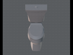 flush toilet 3D Модель