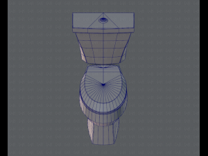 flush toilet 3D Модель
