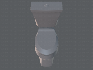 flush toilet 3D Модель