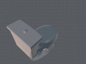 flush toilet 3D Модель