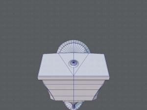 flush toilet 3D Модель