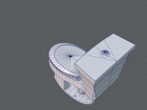 flush toilet 3D Модель