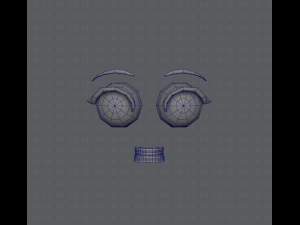 base mesh girl character low polygon 3Dモデル