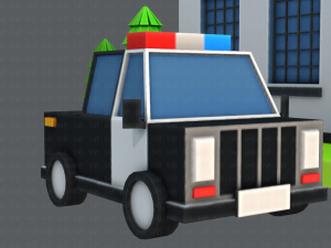 police building 3D Модель