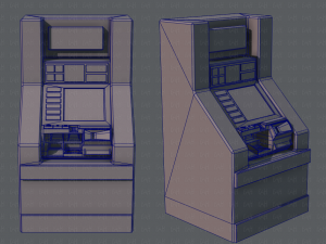 ticket cabinet 3D Model
