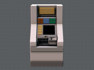 ticket cabinet 3D Model
