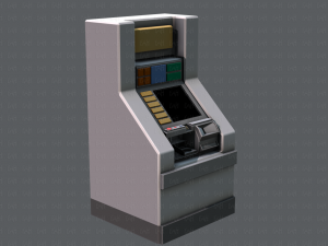 ticket cabinet 3D Model