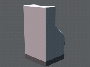 ticket cabinet 3D Model