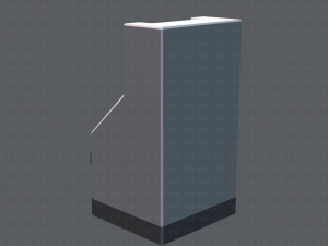 ticket cabinet 3D Model