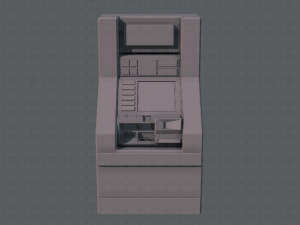 ticket cabinet 3D Model