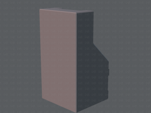 ticket cabinet 3D Model