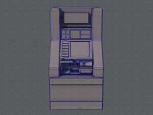 ticket cabinet 3D Model