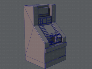 ticket cabinet 3D Model