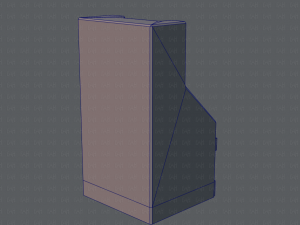 ticket cabinet 3D Model