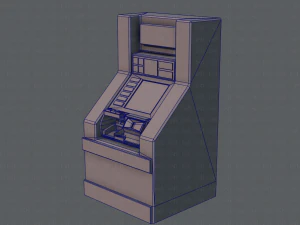 biglietteria Modello 3D